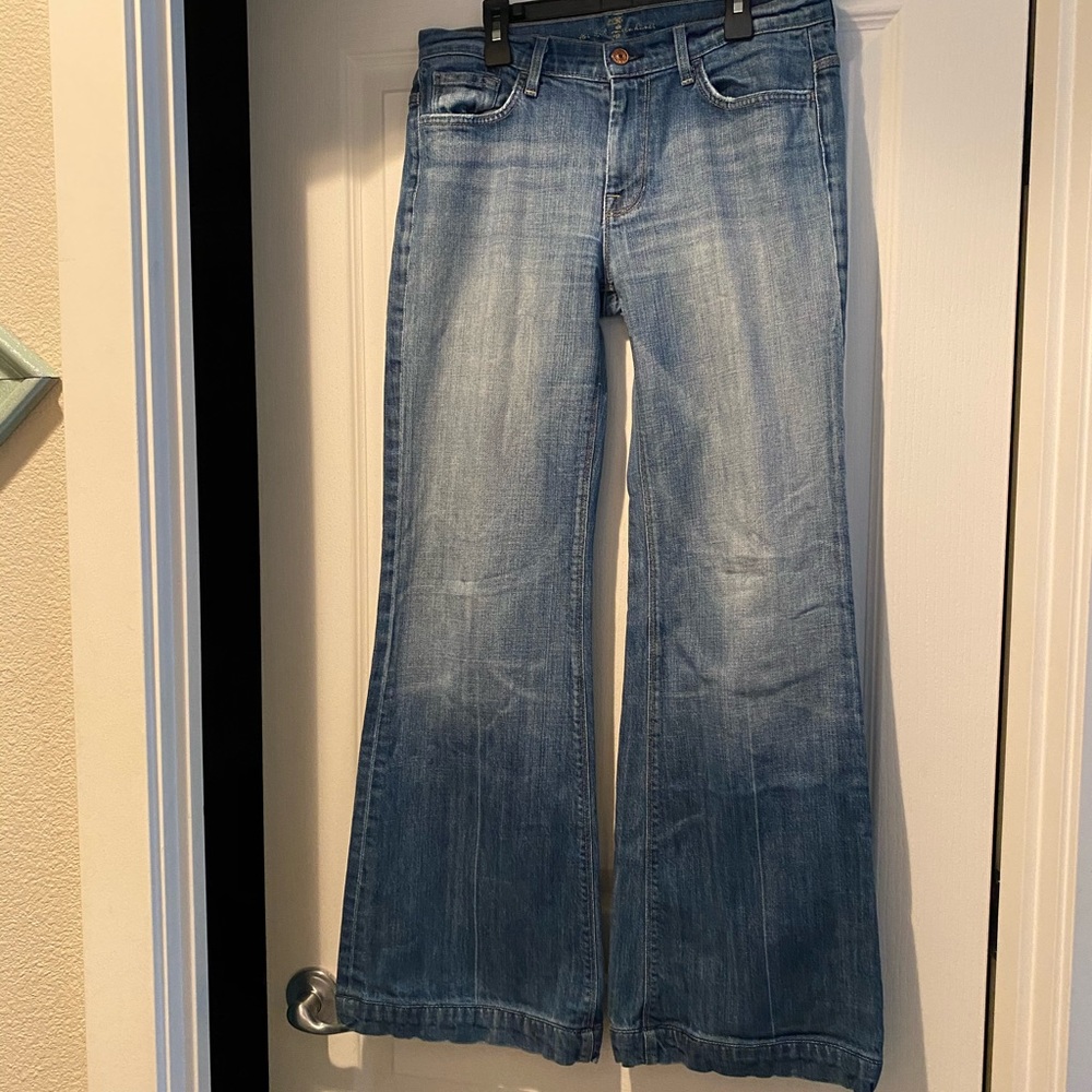 29 7 for all Mankind flare jeans
